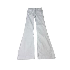 Seed Heritage White High Rise Flared Jeans Size 8 W26 L34 Retro Wide Leg